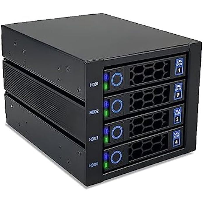 Boîtier - FANTEC - 2553 WR-C3141-12G/6G - SAS 12G - SATA 6G - 4 baies HDD/SSD