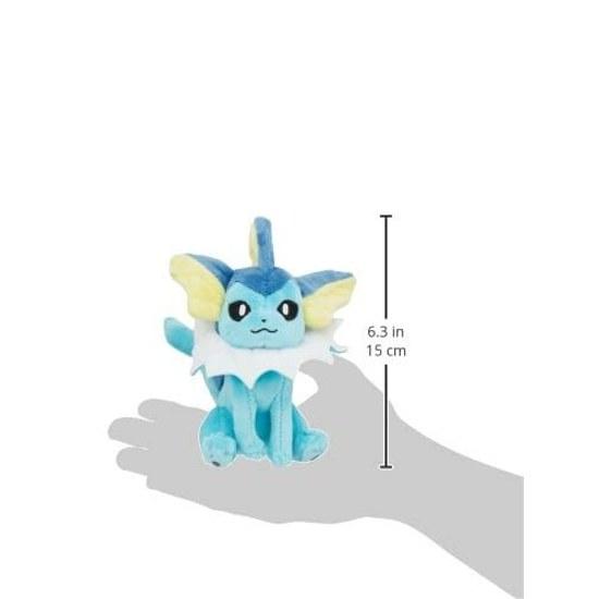 Pokémon Center Original Plush Toy Fit Vaporeon 15146.5 (HWD cm)