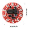 10 LED Colorful Flowing Light DIY Kit DC 3-5V Sound Control Rotating Light Electronic Soldering Practice Board Assemble Set