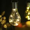 Solar Powered Energy Saving Bulb Light Hanging LED Lamp with Clip Lighting Control IP44 Water Resistant Outdoor Fairy