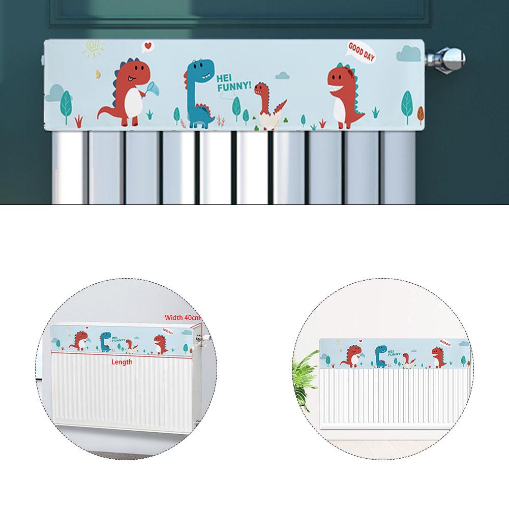 Copertura Tessuto Morbido Copritermosifone Decorazione Casa Miglioramento Lunghezza 11CM Elegante Soluzione per Radiatore di Casa Elegante Decorazione per la Casa
