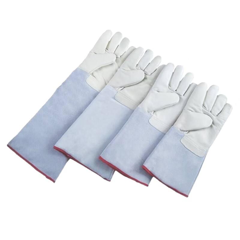 Thickened Cowhide Cryogenic Protective Gloves