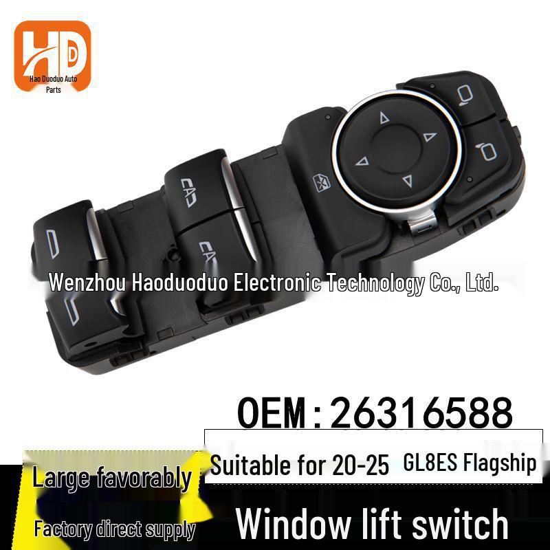 20-25 GL8ES Flagship 358 Power Window Switch, Electric Window Button 26316588 Electric