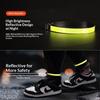 2Pcs Reflective Carabiner Trouser Clips Safe Driving Cycling Gear With Seat Belt Warning Sticker For Outdoor Use