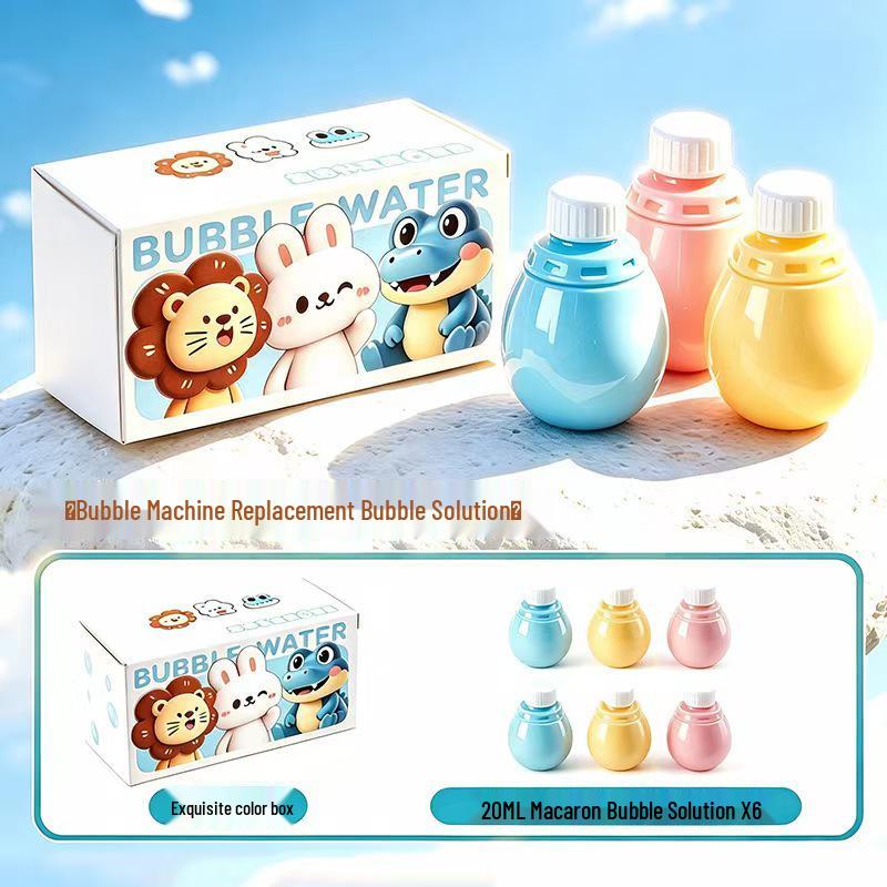 2026 Kids' Rechargeable Mini Bubble Gun - Automatic Handheld Toy for Boys & Girls