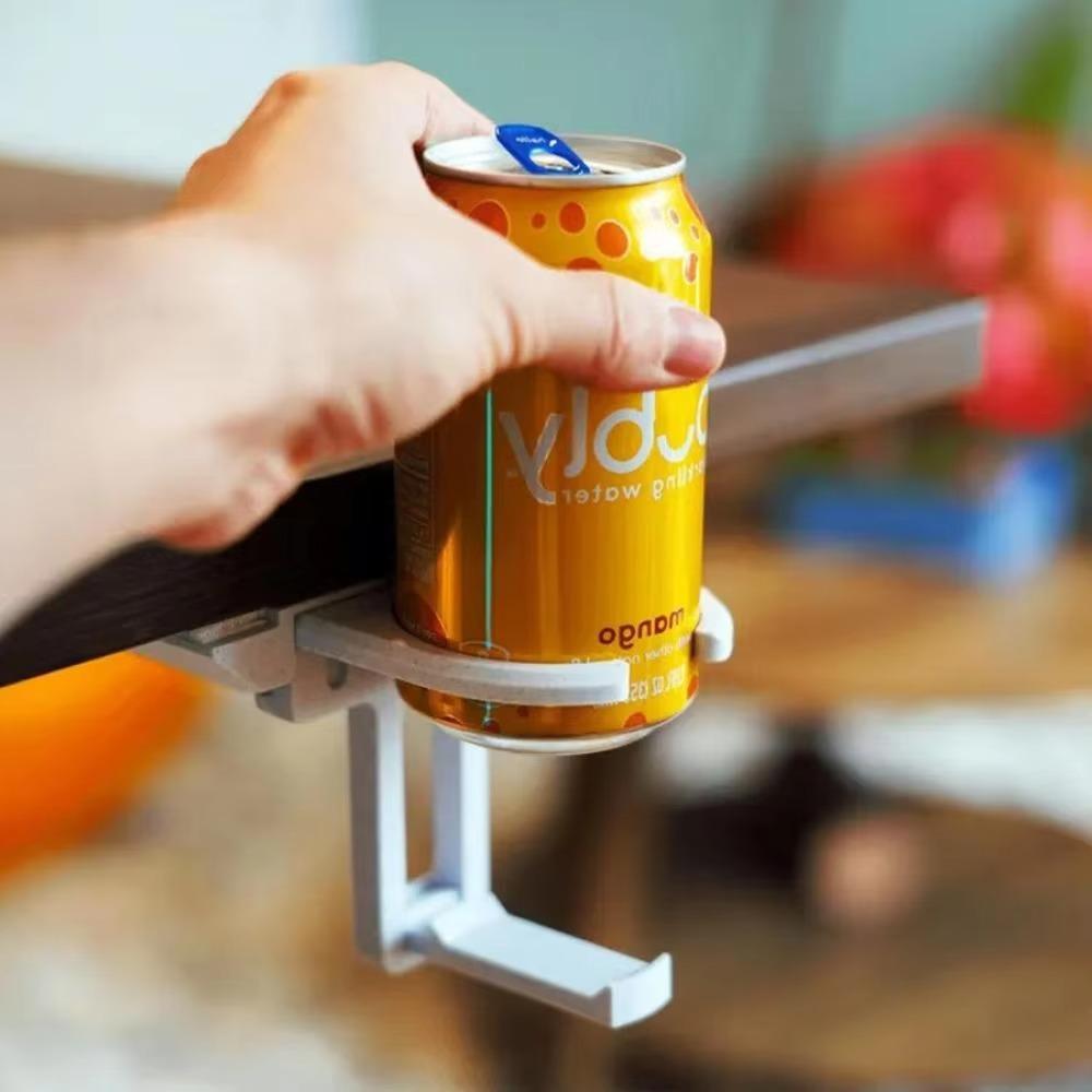 

Fold Out Water Bottle Holders Claw Stackable Under-Table Cup Rack Gifts Drink Holder
