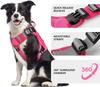 Tactical Dog Harness: Heavy-Duty 1000D Nylon No-Pull Control with Front Leash - Reflective Safety Vest for Large Dogs with Top