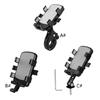 Motorcycle Phone Mount for Electric, Mountain Bikes, Scooter Bikes Phone Holder