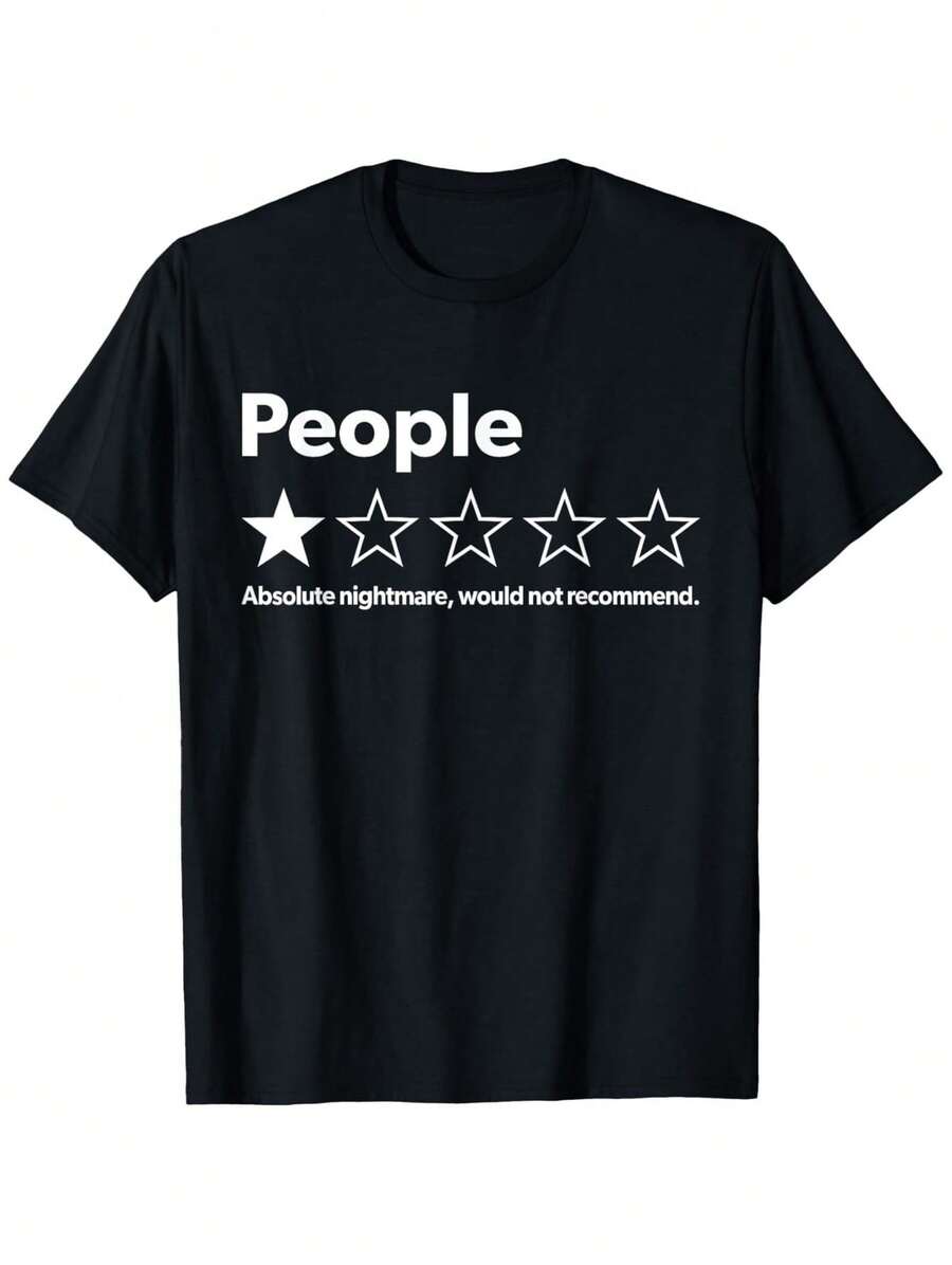 

Unisex-Adults T-Shirt - Black XL