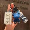 New TPU Car Smart Key Case Cover Shell For S0 Prius Verso  Corolla Verso Camry 2004-2009 Protector Keychain Accessories JH0