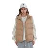 Feather Women's Loose Average Size Stand-up Collar Vest Women's Vest Women's New Simple Down Jacket