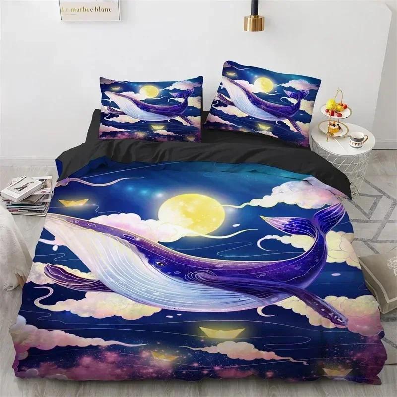 3D Wolf Fox Elk Wild Animals Bedding Set Boys Girls Twin Queen Size Duvet Cover Pillowcase Bed Kids Adult Home Textileextile