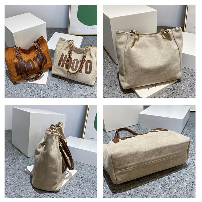 2025 Spring Summer New Ladies One Shoulder Bag Fashion Casual Canvas Women's Roomy Bag High Capacity Commuter Tote Large Bags for Goddess's Day Gifts