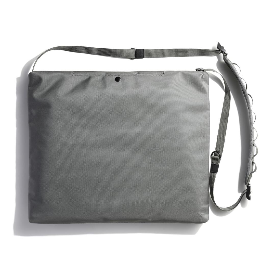 ANTRAC Outdoor Shoulder Bag [M] Cordura Eco Fabric, Vegan Leather, A4 Size, 14.0-inch PC, Water-Repellent, 60053
