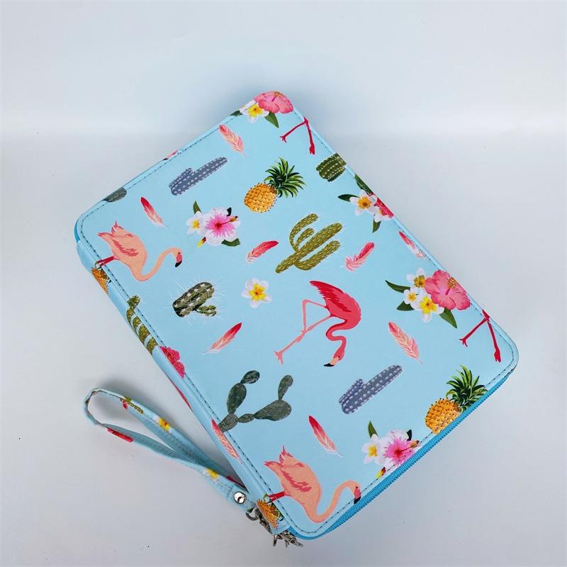 Federmäppchen mit 200 Löchern und aufgedrucktem Muster