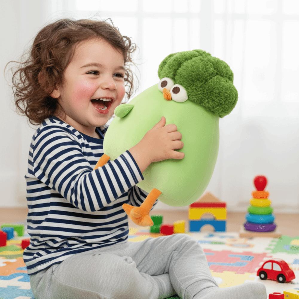 Cute Creative Vegetable-Themed Stuffed Animal Children Gits Chicken Doll  Sleeping Pillows