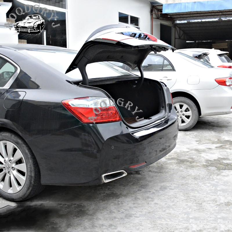 1 pair trunk arm hinge cover garnish fit For Honda Accord 4DR sedan 2014-2017 Car styling