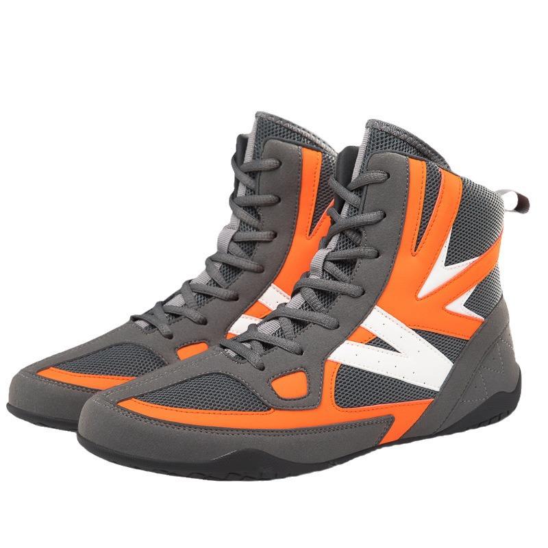 QJ-99-5 Unisex Plus Size Boxing & Sanda Non-Slip Training Shoes