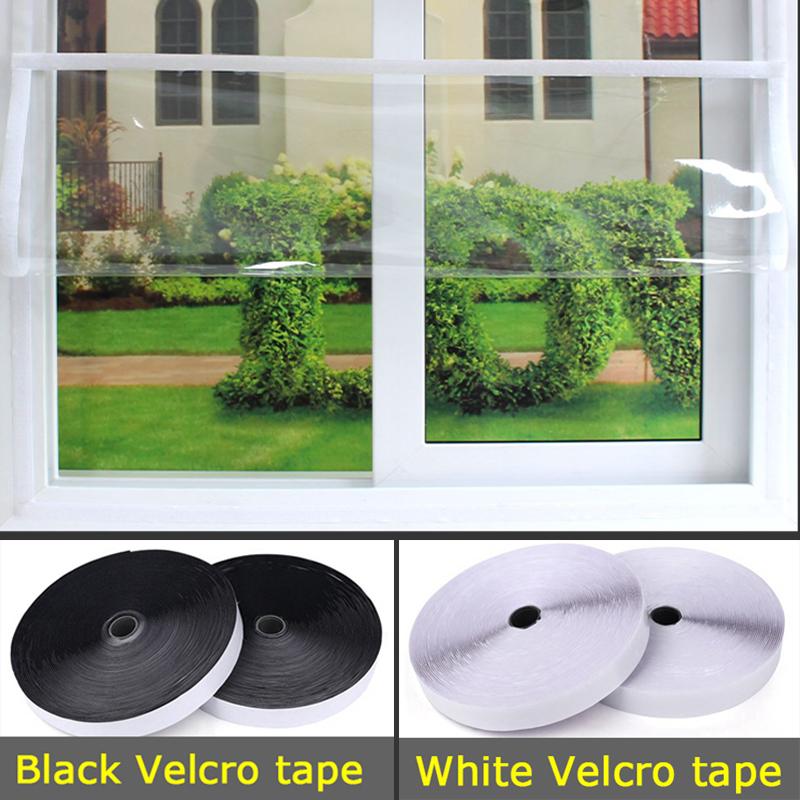 DIY Transparent Winter Insulation Film Detachable Home Window Windproof Soft Glass Screen Self-Adhesive Keep Warm Film