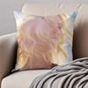 CCharlize Theron Cushion Cover Pillowcase Antidustmite Invisible Zipper Short Plush Sofa Cushion