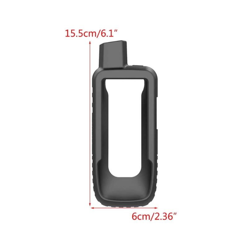 Shockproof Silicone Case Shell Suitable for GPSMAP 66i Handheld Computer Navigation Device Anti-Scratch Protector Sleeve
