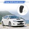 VekAuto Gear Shift Knob Cover for Subaru Impreza 1 Set Artificial Leather 2017-2023 - - Anti-Slip