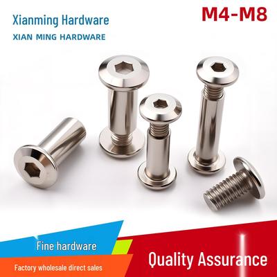 Chamfered Hex Socket Furniture Cam Lock Nut and Bolt Set