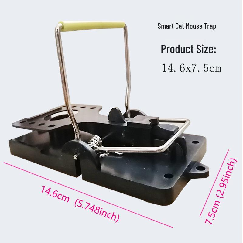 Clear Plastic Rodent Bait Station & Mouse Trap