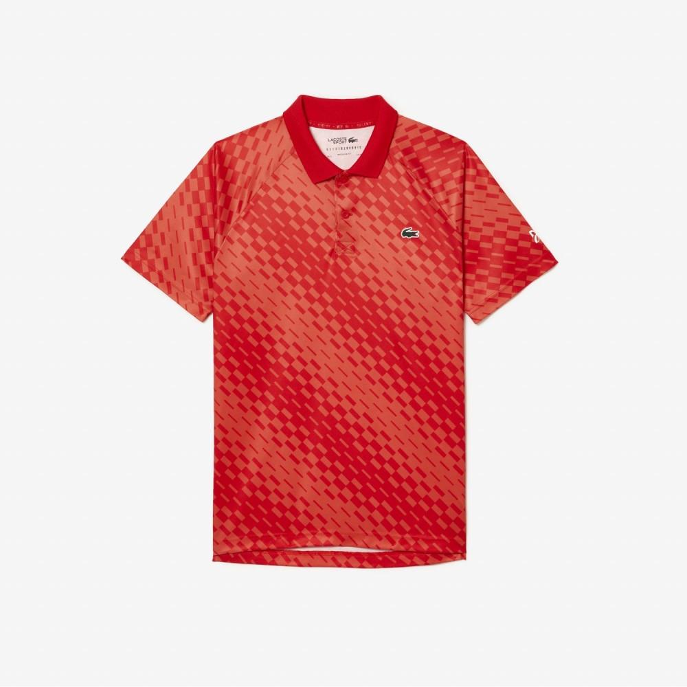 

Мужская футболка-поло с коротким рукавом LACOSTE Novak Djokovic DH517453G WI9