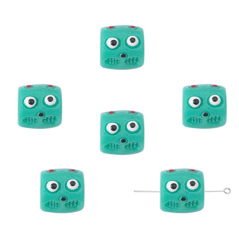 

Бусины из смолы Подвески для ювелирных изделий DIY Ожерелье Браслет Аксессуары зелёный