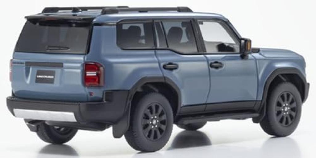 Kyosho Original Scale Toyota Land Cruiser 250 ZX Optional Wheel Finished Product KS03927SB 1/43 Ver. (Smoky Blue)