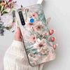 For Realme 5 RMX1911 6.5" Case Fashion Colorful Flower Soft Silicone TPU Cover For Oppo Realme5 RMX1919 Butterfly Bumper Shell