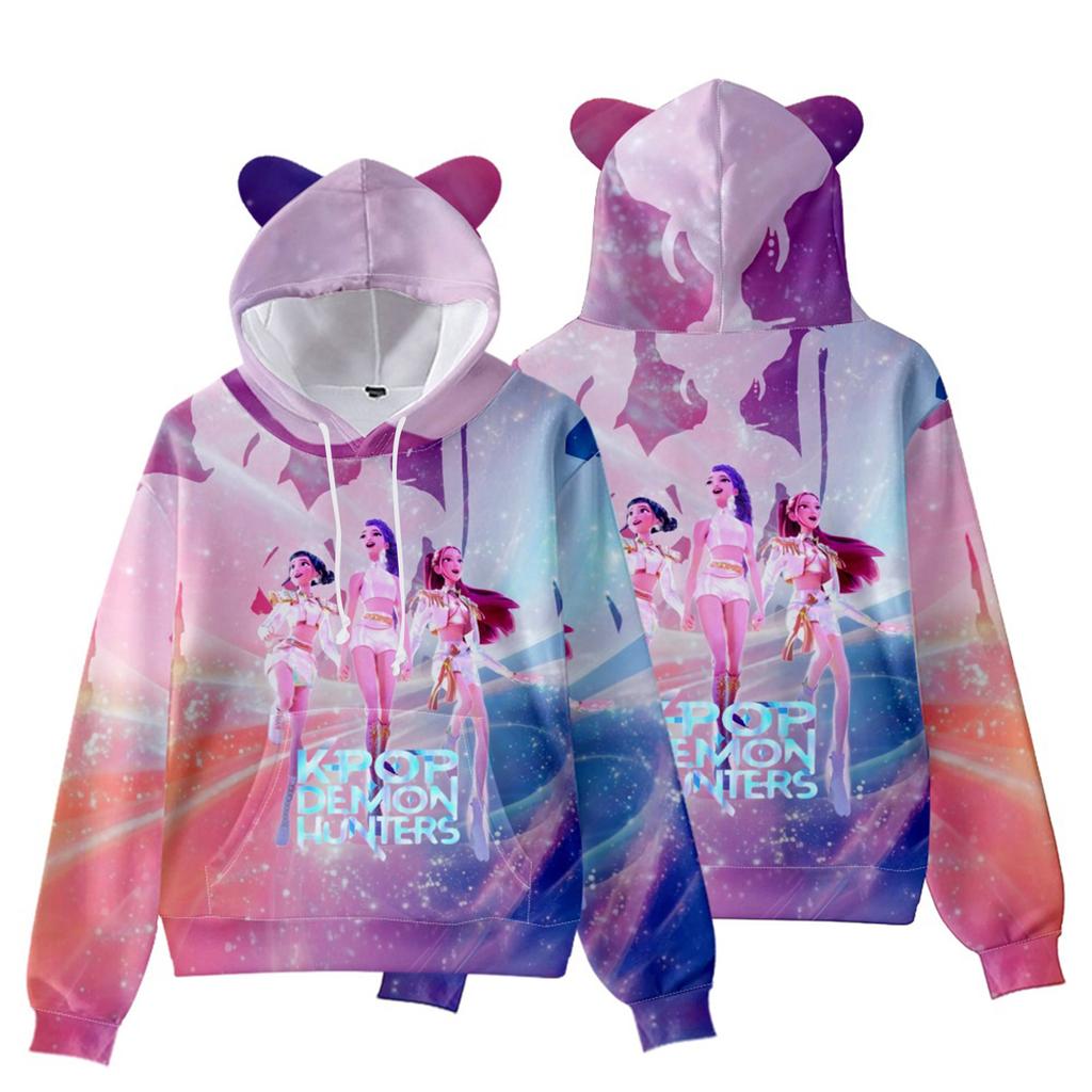 Modă pentru copii Casual Mânecă lungă Imprimat Gât Hanorac Top