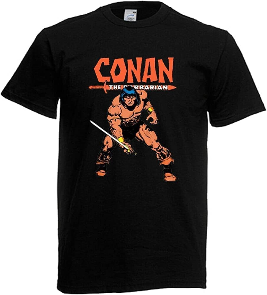 Conan The Barbarian Movie TV Show Men s Black Men T Shirt Black S чёрный