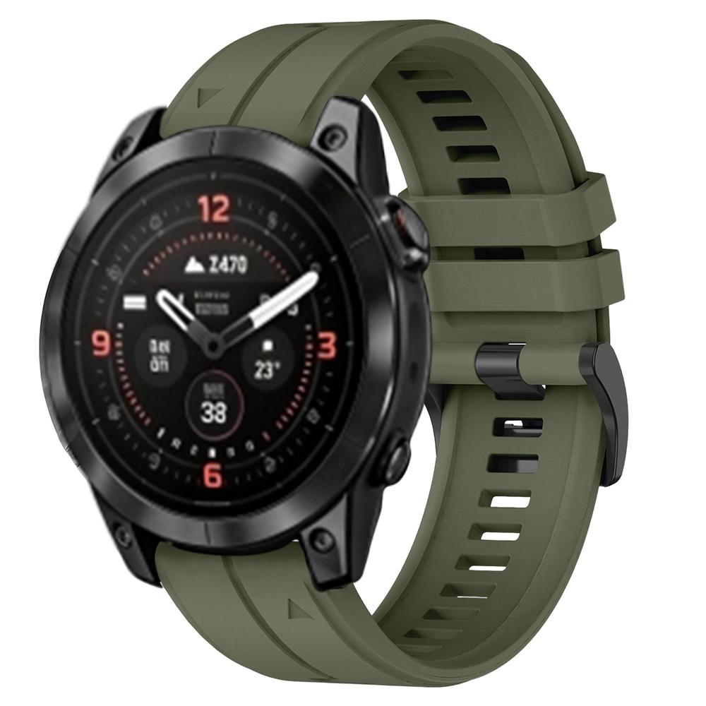 Outdoor Sports Watch Strap for Garmin Epix Pro 42/47/51MM Waterproof Garmin Quick Fit Silicone Band for 20/22/26mm Quick Fit