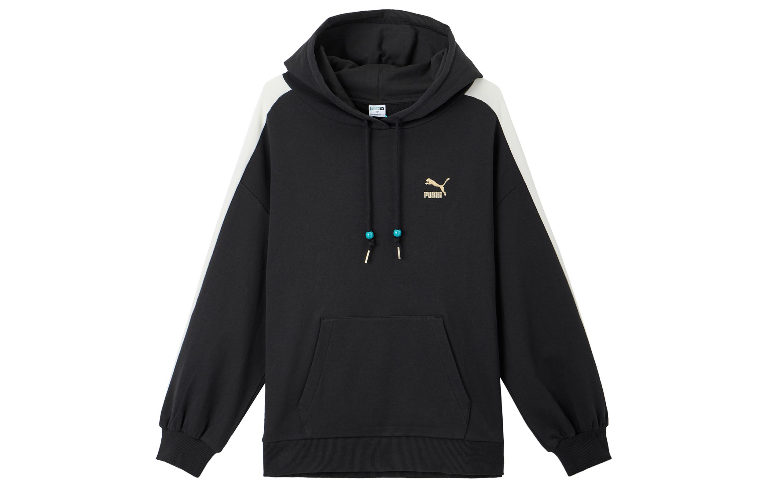 PUMA Sweatshirts Women s Black Hooded Moderate Other 627269-01 S
