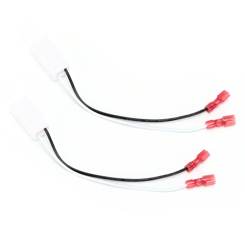 2pcs Car Speaker Wiring Harness Adapter Plug Stereo Connector Auto Tweeter Modification Replacement for Ford