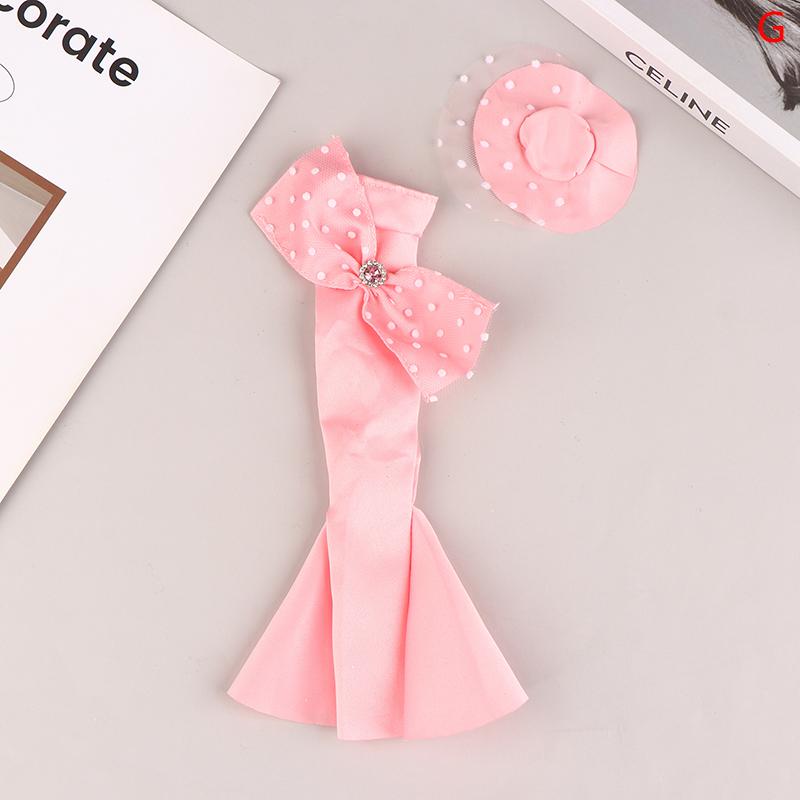 

Кукольная одежда для кукол 30 см, платье принцессы, юбка со шлейфом, вечернее платье, свадебное платье, декор кукольного домика