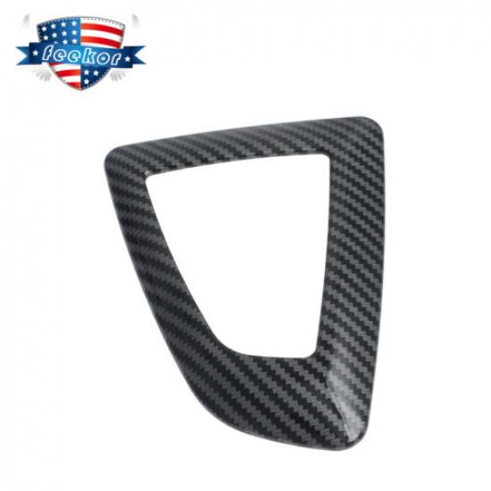 Gear Shift Knob Panel Carbon Fiber Style Cover for X5 X6 F22 F30 F32 F06 BMW