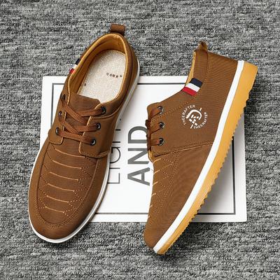 Men's Canvas Non-slip Shoes Soft Sole Casual Men's Versatile Light Work Shoes Breathable Non-slip Men's Large Size 47