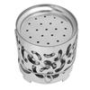 Portable Camping Heater Stove Stainless Steel Warming Stove Cover Portable Heater  Tent Heating