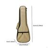 Ukulele Bag Carry Case Lightweight Adjustable Shoulder Straps Gig Padded for