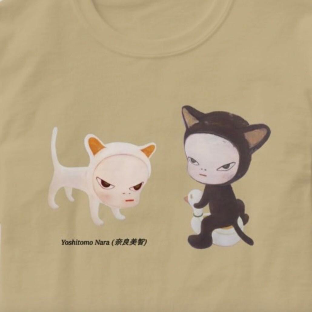 YOSHITOMO NARA HARMLESS KITTY T-shirt S-5XL XXXXL