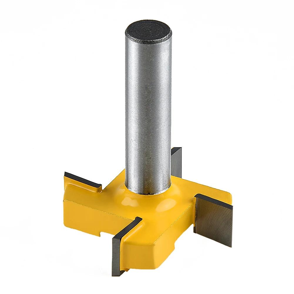 

1PC 1/2 Shank Milling Cutter Wood Carving CNC Carbide Surfacing Router Bits Slab Flattening Planing Bit Wood CHINA
