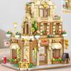 City Series Street View Building Blocks Restaurant Model House Building Set Girlfriend Gift Desk Decoration Boy Gift Kids Toy