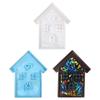 Unique House Decorations Crafting Mold Multifunctional House Shaped Candle and Soap Resin Moulds for Artistic Creation