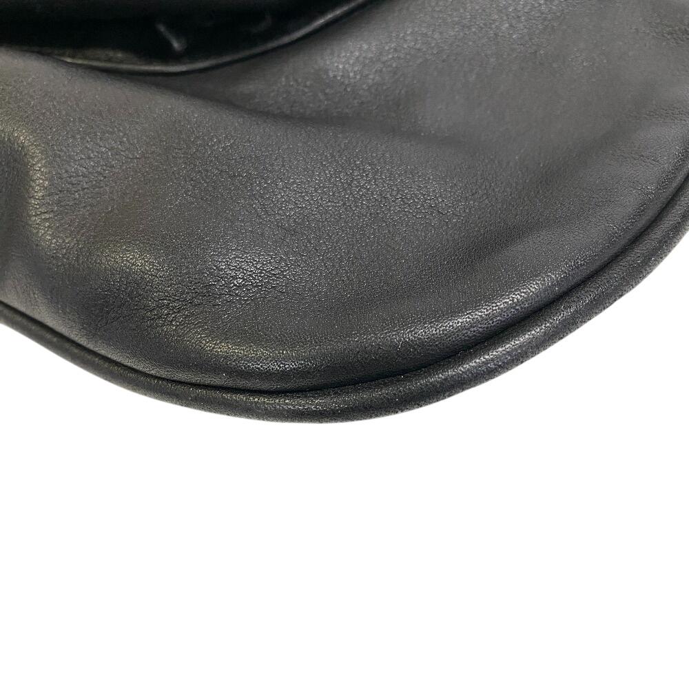 Coach Stary pokrowiec na garnitur, pokrowiec na walizkę podróżną 2-kierunkowy, skórzany, inne modne towary, czarna skóra, męski, używany