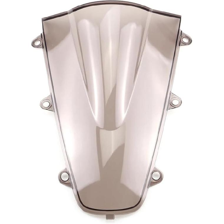 Windshield Windscreen Compatible with CBR1000RR 2017-2024 2018 2019 2020 2021 2022 2023 Double Bubble(Gray)