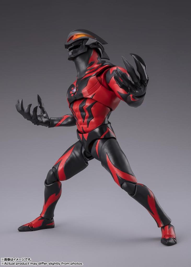 TAMASHII NATIONS S.H.Figuarts Mega Monster Battle Ultra Galaxy Legend O Filme Ultraman Belial (Versão Vilões das Trevas) Aproximadamente. PVC & ABS Pintado de 150mm