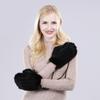 Fashion Winter Real Mink Fur Gloves Soft Warm 100%Natural Mink Fur Gloves Women Good Elastic Genuine Fur Gloves Knitted Fur Glove
